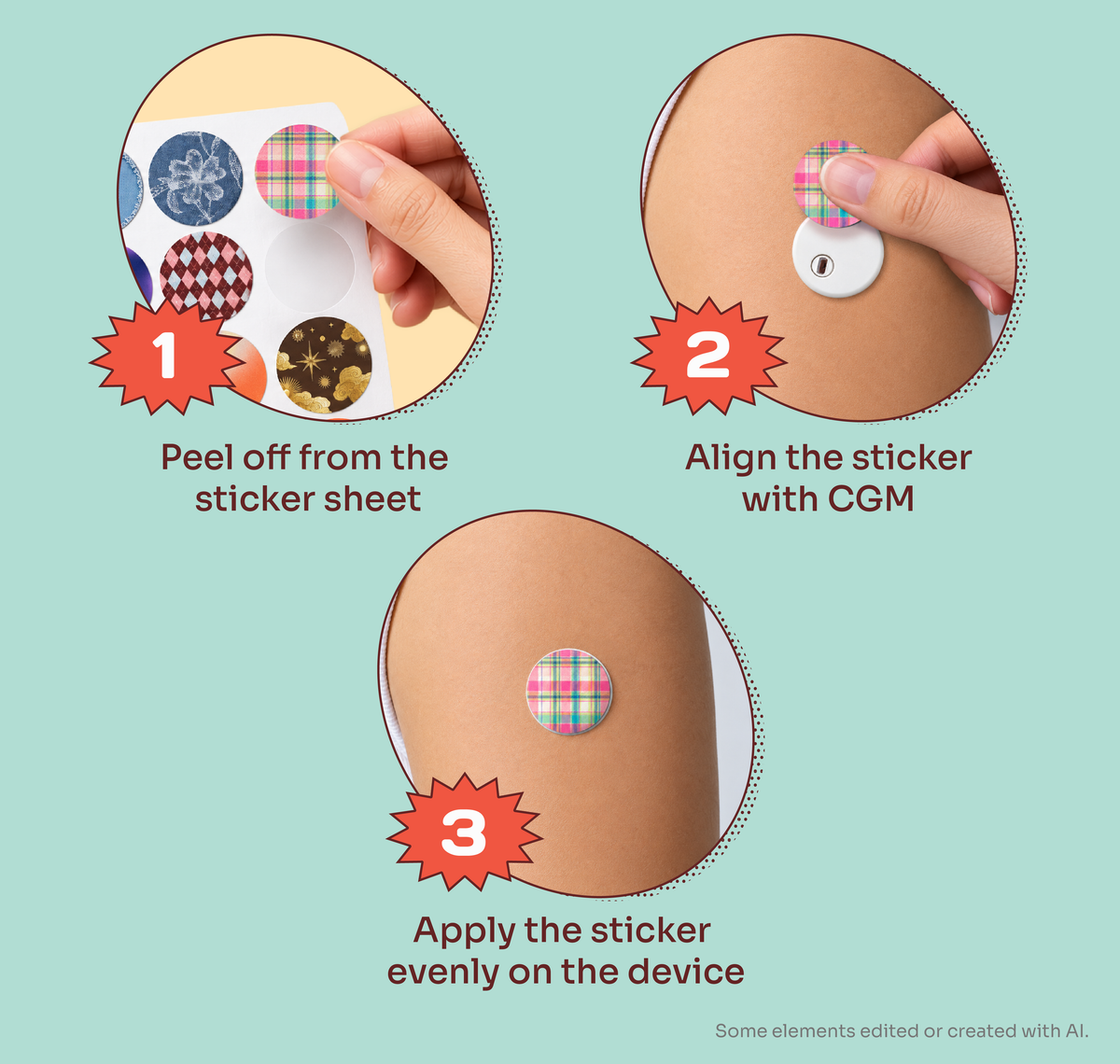Peelz - CGM Stickers for Abbott and Libre